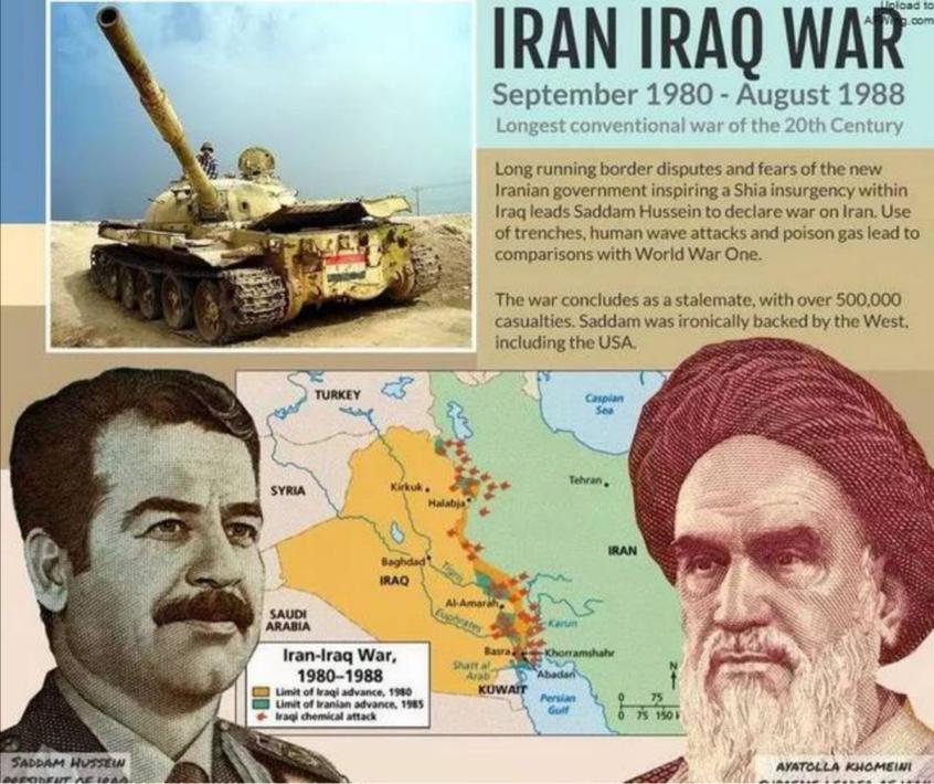 03年美国打伊拉克，推翻萨达姆，结果得不偿失，导致伊朗趁机崛起