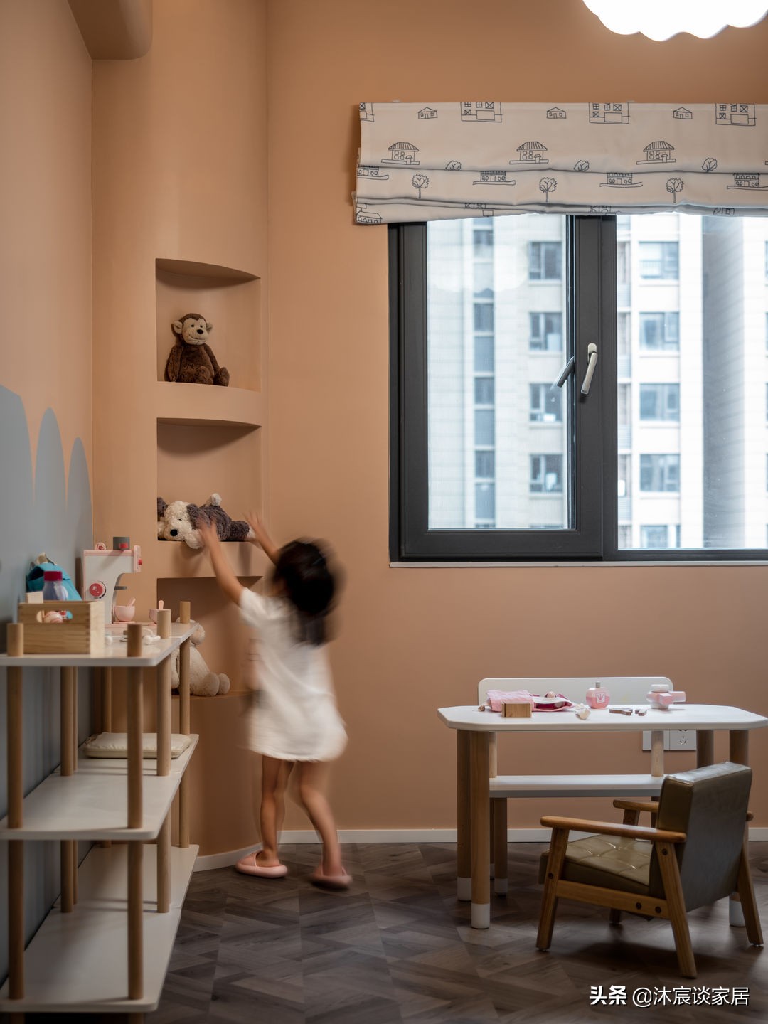 二次装修，她选择奶油色系，室内简约高级，享受温柔甜蜜的生活