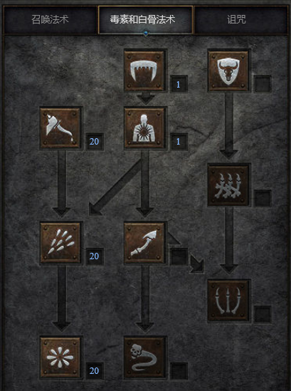 《暗黑破坏神2重制版》毒召双修死灵法师