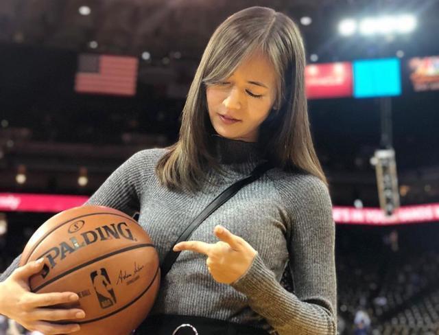 nba采访女记者有哪些(宫河麻耶，作为NBA的女记者，符合你生活中的女神形象吗？)