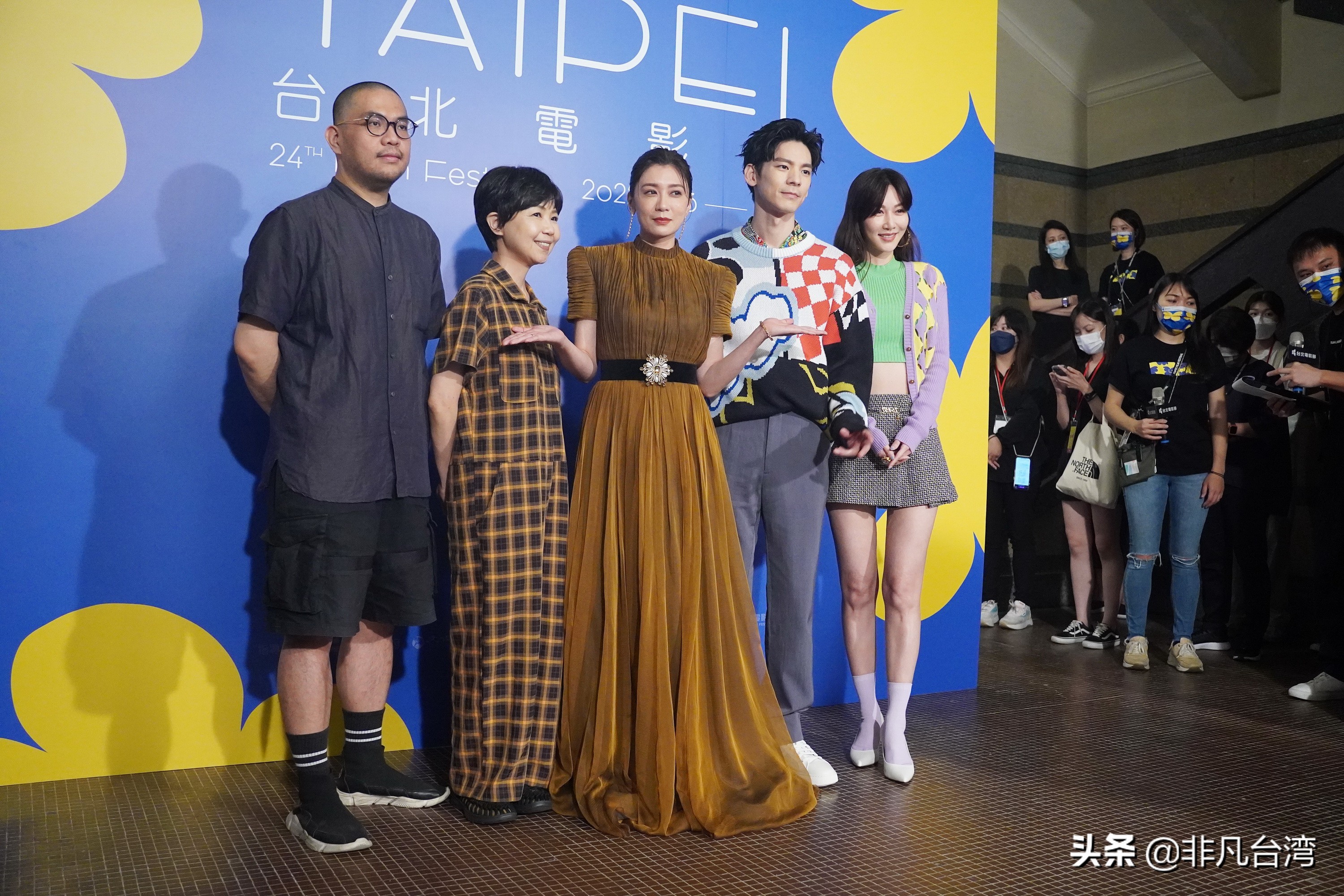 贾静雯出席影集妈别闹了台北电影节首映