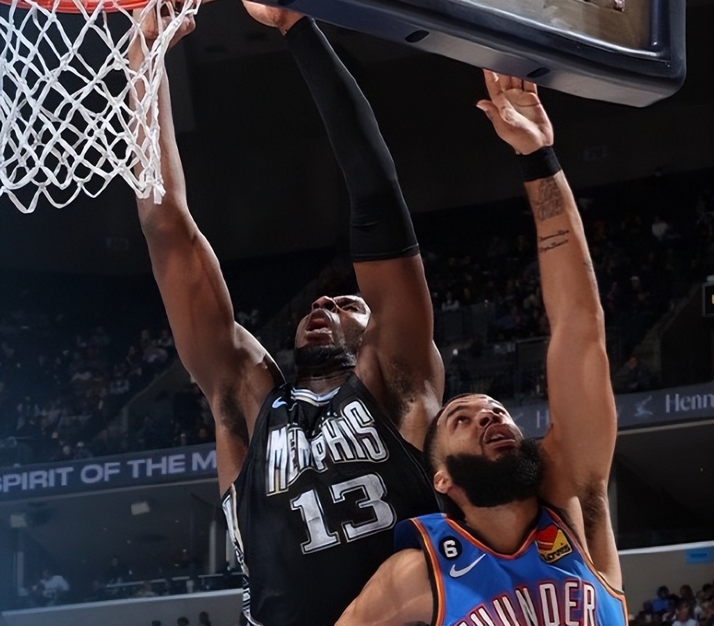 nba雷霆vs灰熊（莫兰特19+7+11杰克逊25+12灰熊力克雷霆）-趣拿体育