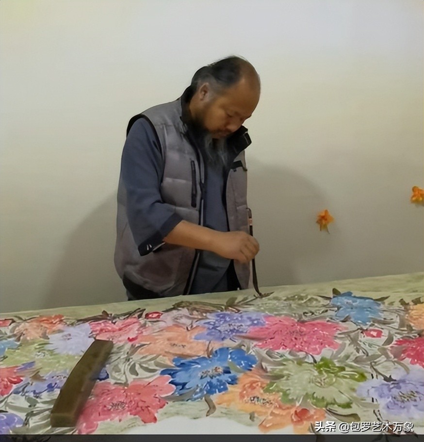 蔡云启应邀参加《喜迎二十大永远跟党走》中国书画名家邀请展联展