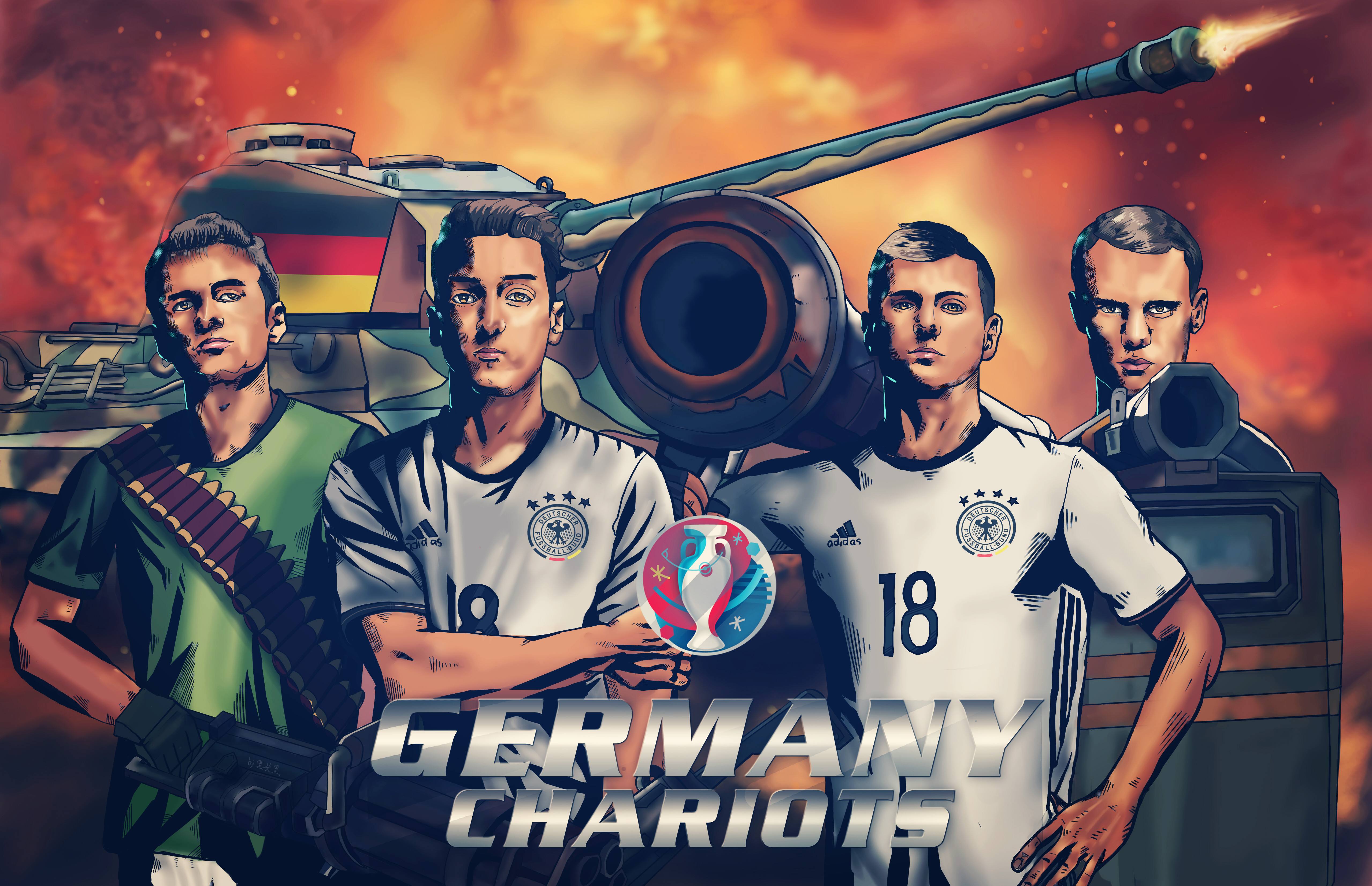 德国国家队最佳阵型(钢铁洪流:德国足球历史最佳阵容,强大的日耳曼