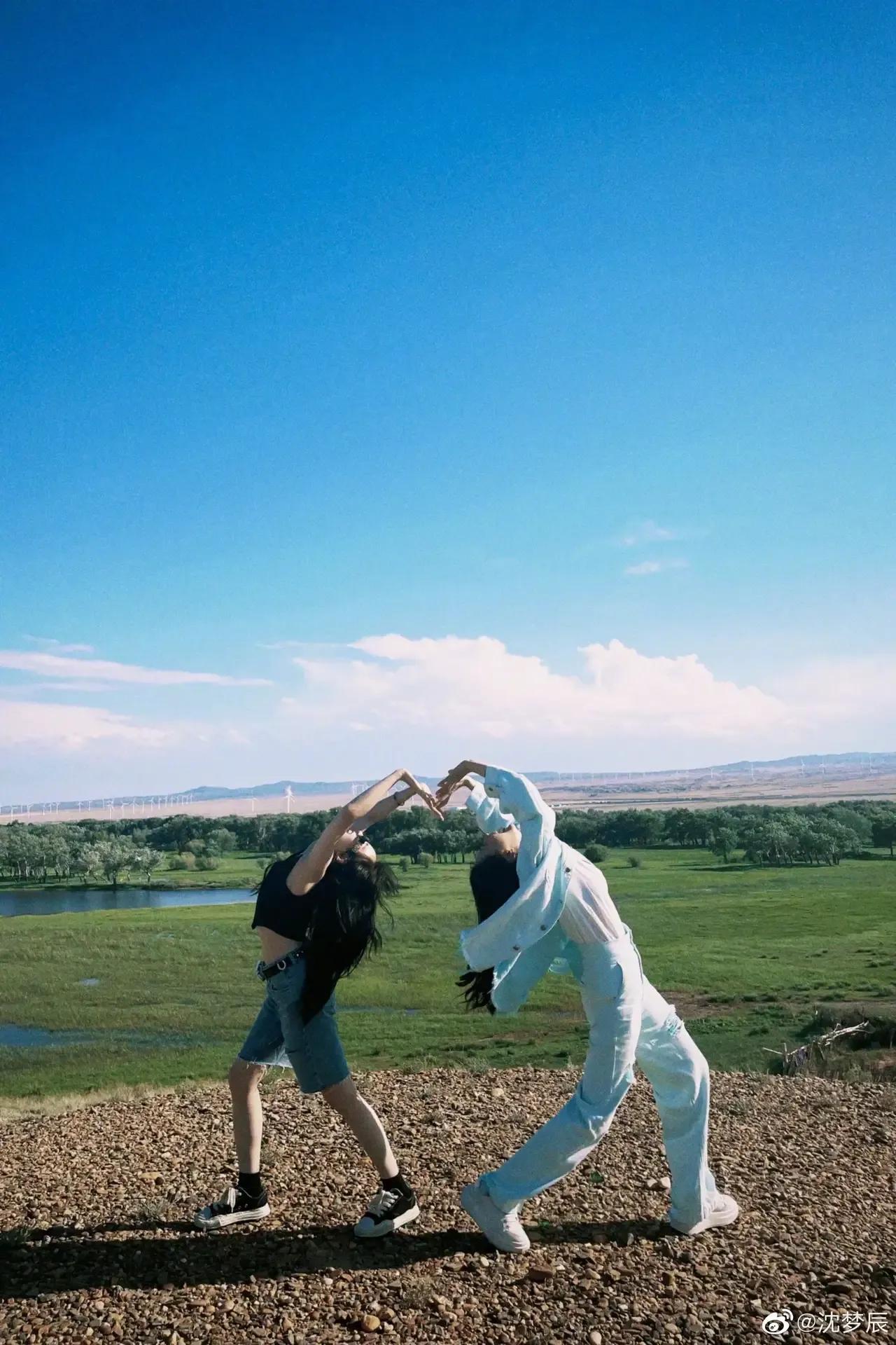 沈梦辰和姐妹一场说走就走的旅行