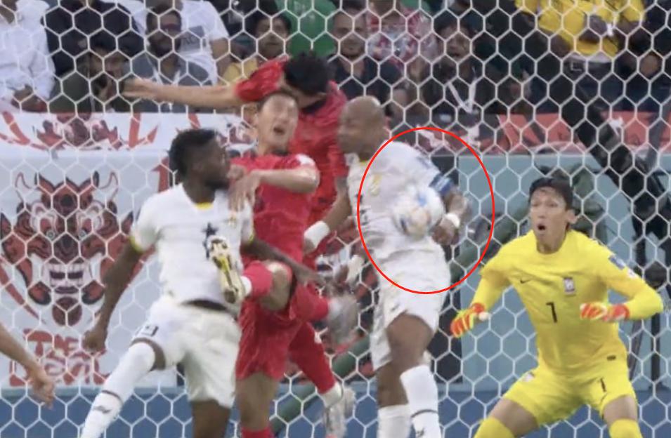 世界杯争议手球！FIFA规则解读：韩国队抗议无效，裁判正确