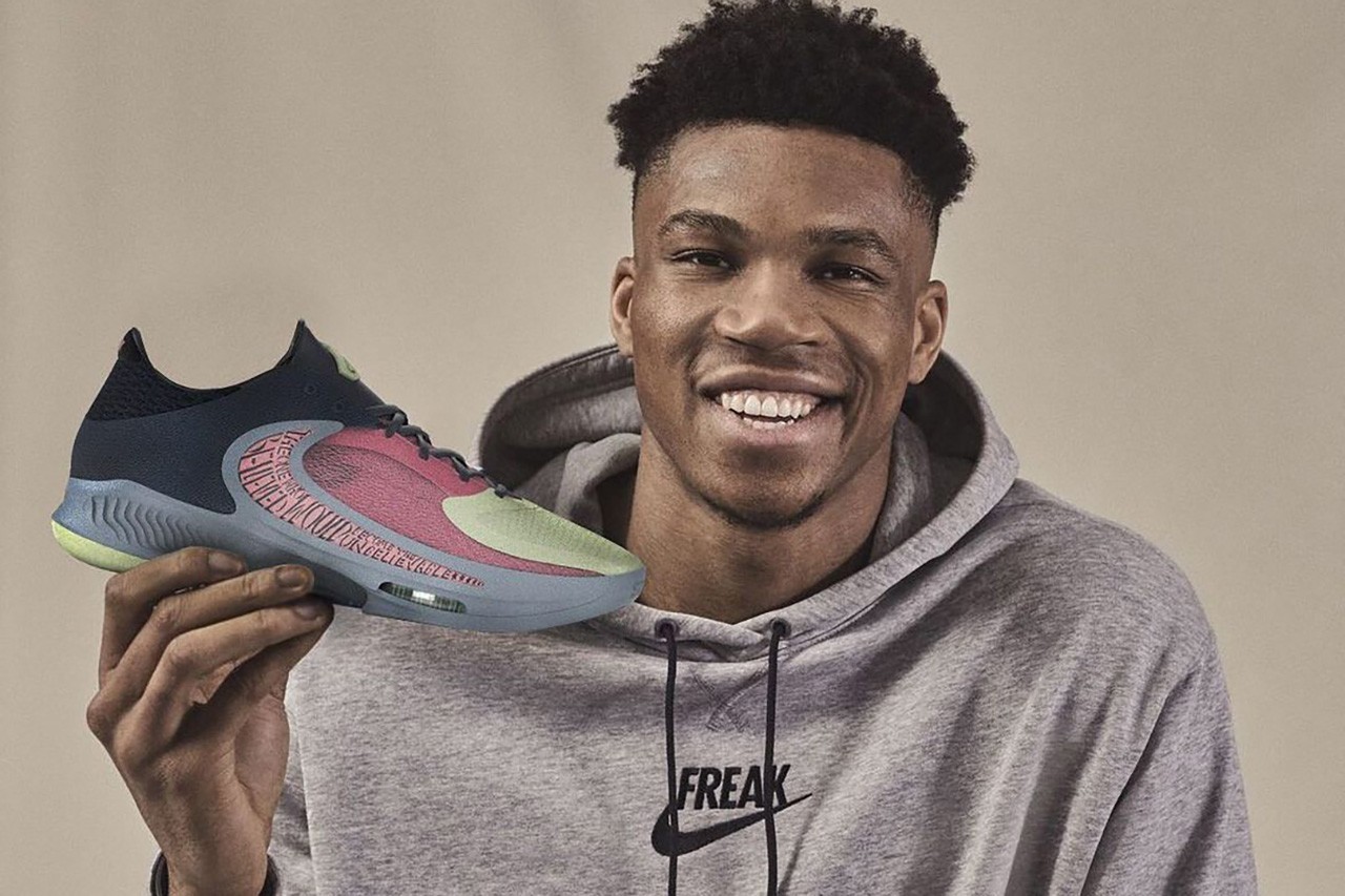 最新代签名球鞋 Nike Zoom Freak 4 正式登场