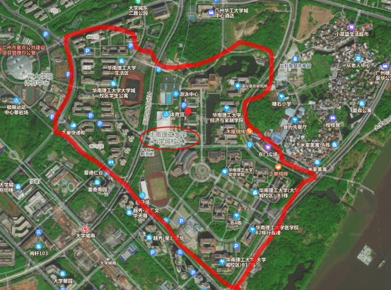 卫星云图看广东值得上的5所大学,暨南、华南理工、华南师范皆上榜
