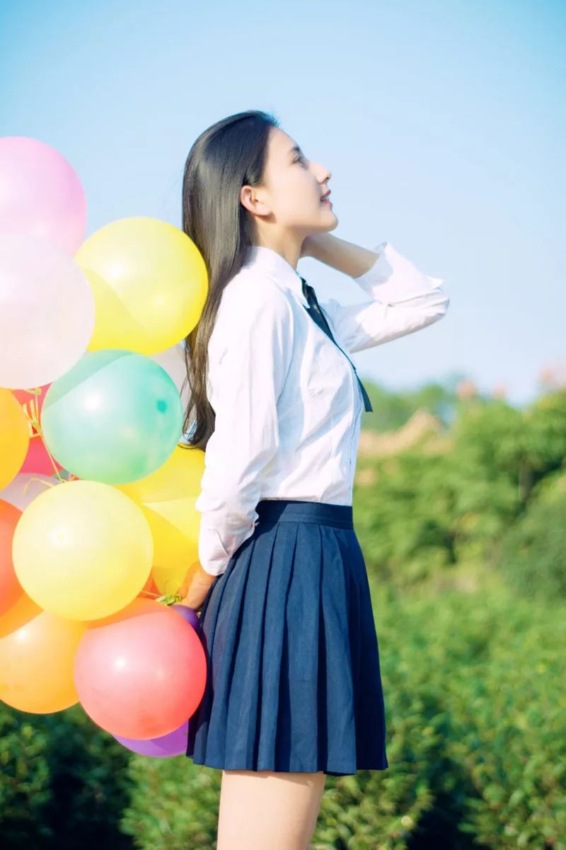 校园美女校花模特