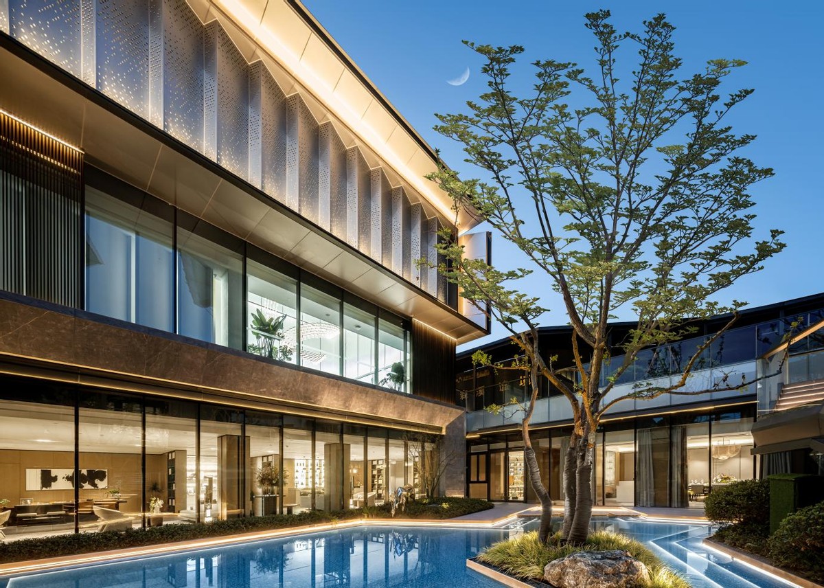 格调与功能兼备，江宁这座会所大宅，实景炸裂