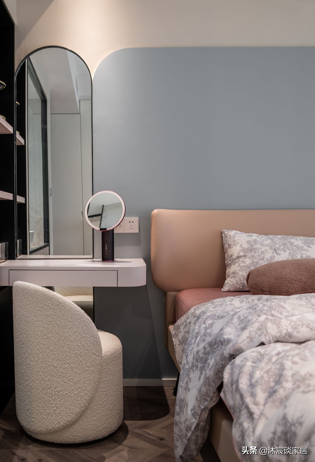 二次装修，她选择奶油色系，室内简约高级，享受温柔甜蜜的生活