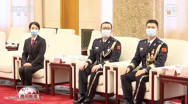 政法系统高规格活动，国安女干警出镜