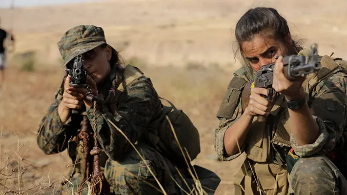 库尔德女兵，大战极端恐怖分子！真实事件改编美剧《无丁之地》：