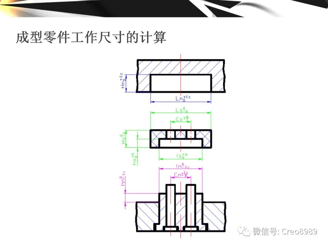 Proe/Creo成型零件结构设计