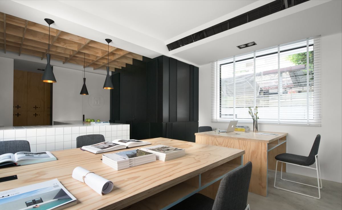 改造60年老屋，182平米开放设计，工作、居住都方便