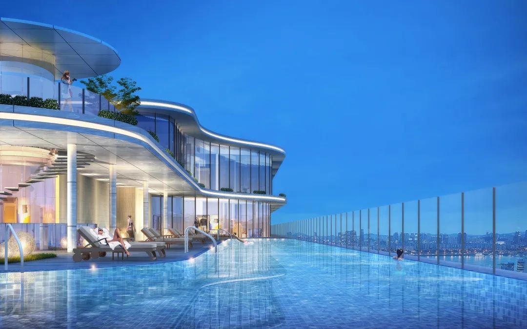 江河盛景 澎湃金边：威尔斯公馆引一线江景入户，揽一城繁华天际