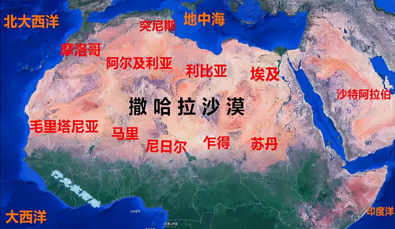 沙子的比热容(撒哈拉沙漠究竟有多深?如果挖光沙子,底下有什么?