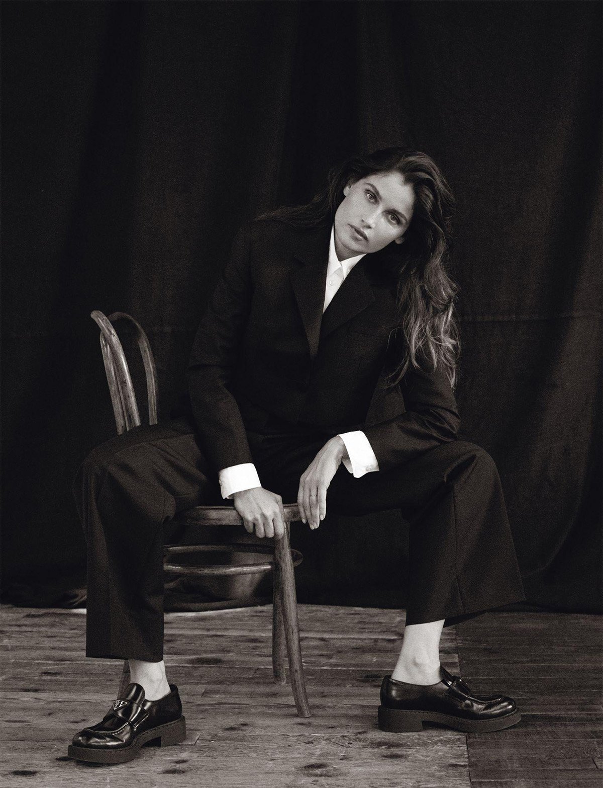 普特利亚斯玛塔在列(法国超模利蒂希娅·卡斯塔 (laetitia casta)拍摄