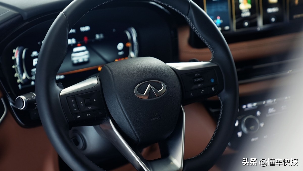 现代东方豪华，售价39.98万元起，一代英菲尼迪QX60实拍解析