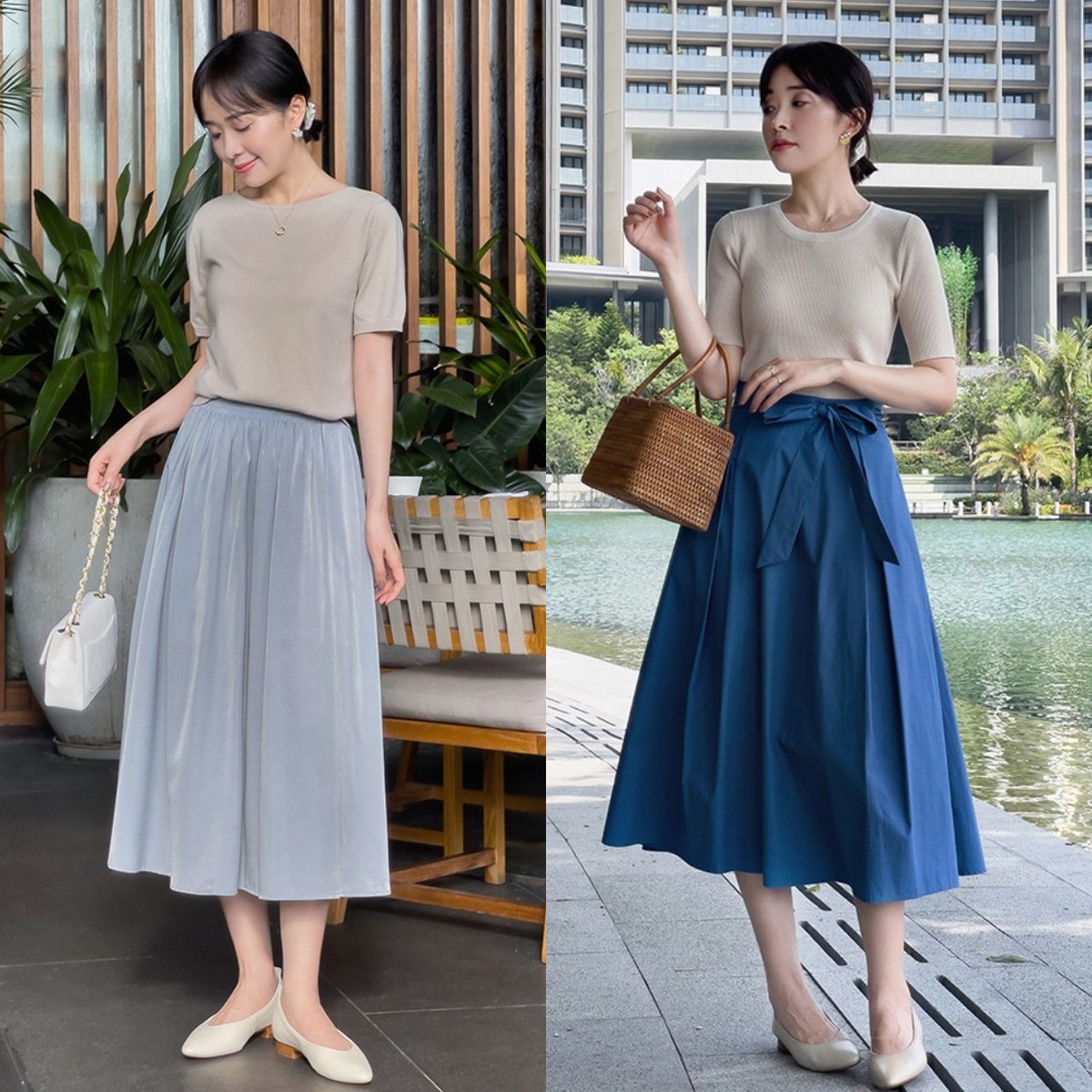 40岁的女人，夏天穿什么“T恤”更有范？这4个挑选思路，值得学习