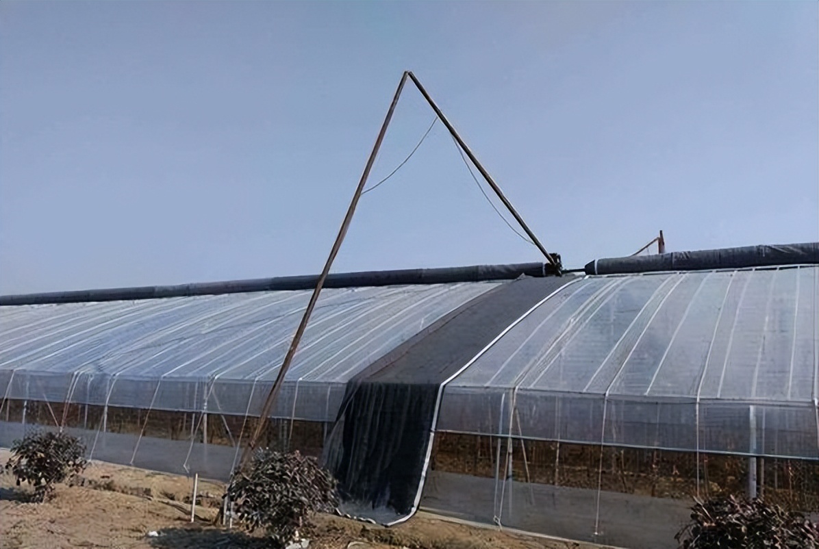 大棚卷帘机安装调试