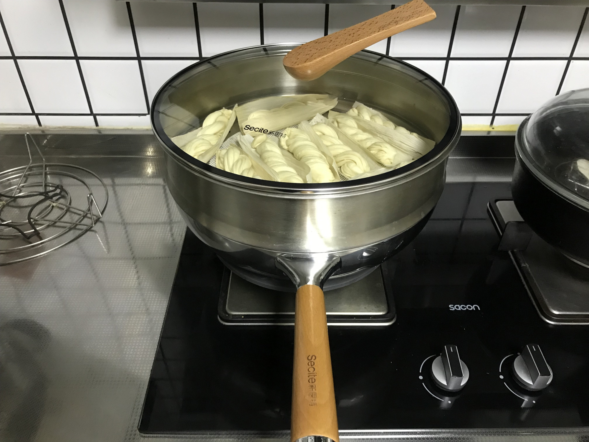 图片[17]-【长条花卷】做法步骤图 松软又多层 学会可开店-起舞食谱网