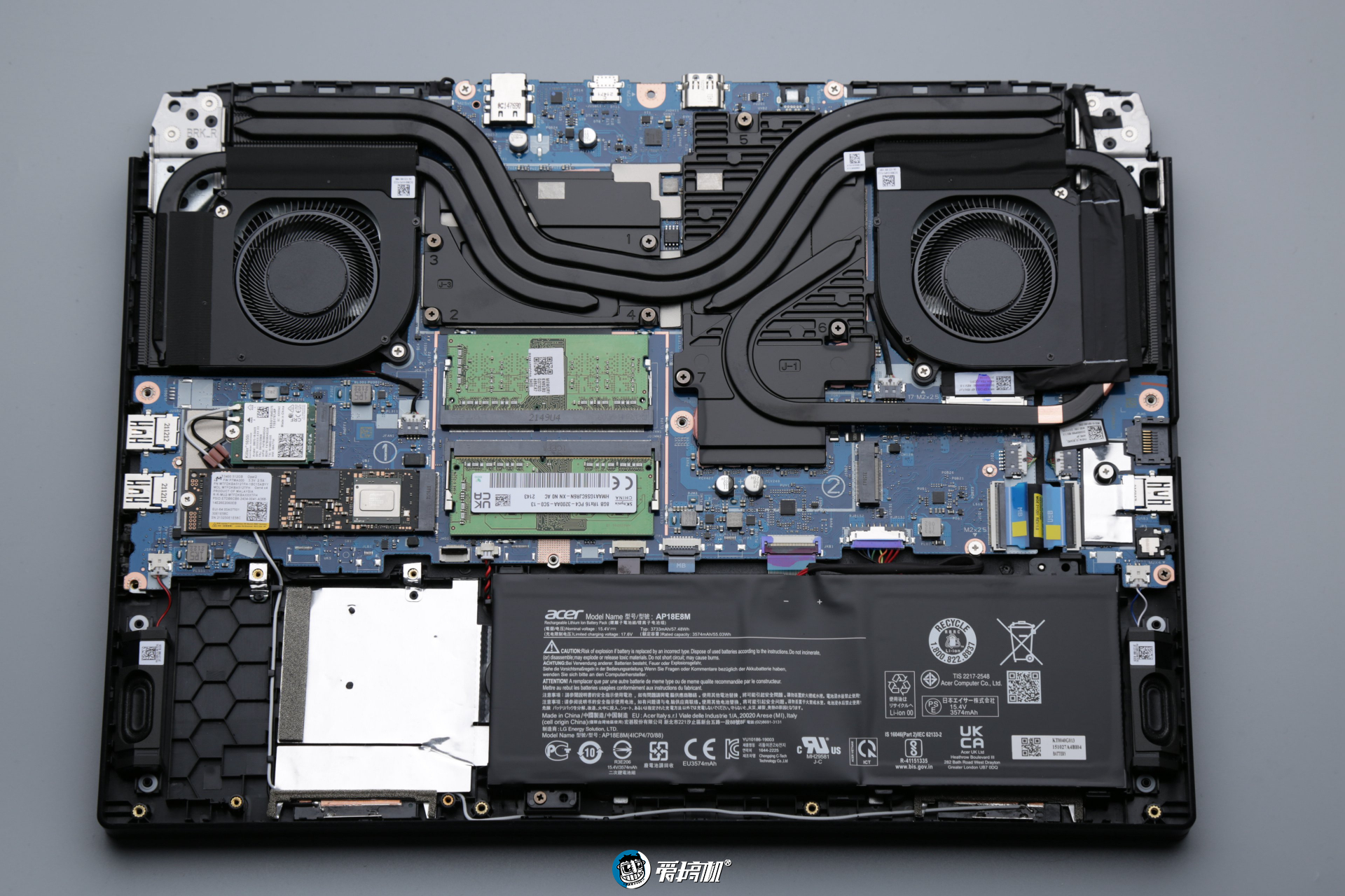 暗影骑士· 擎(nitro 5),型号an515-58;尺寸360.4×271.09×26.