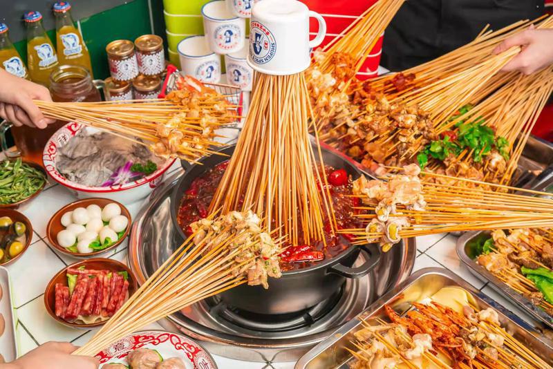 第五届拉萨火锅美食节商家推介:九街淑芬掌中宝串串,七椒渔府太阳岛店