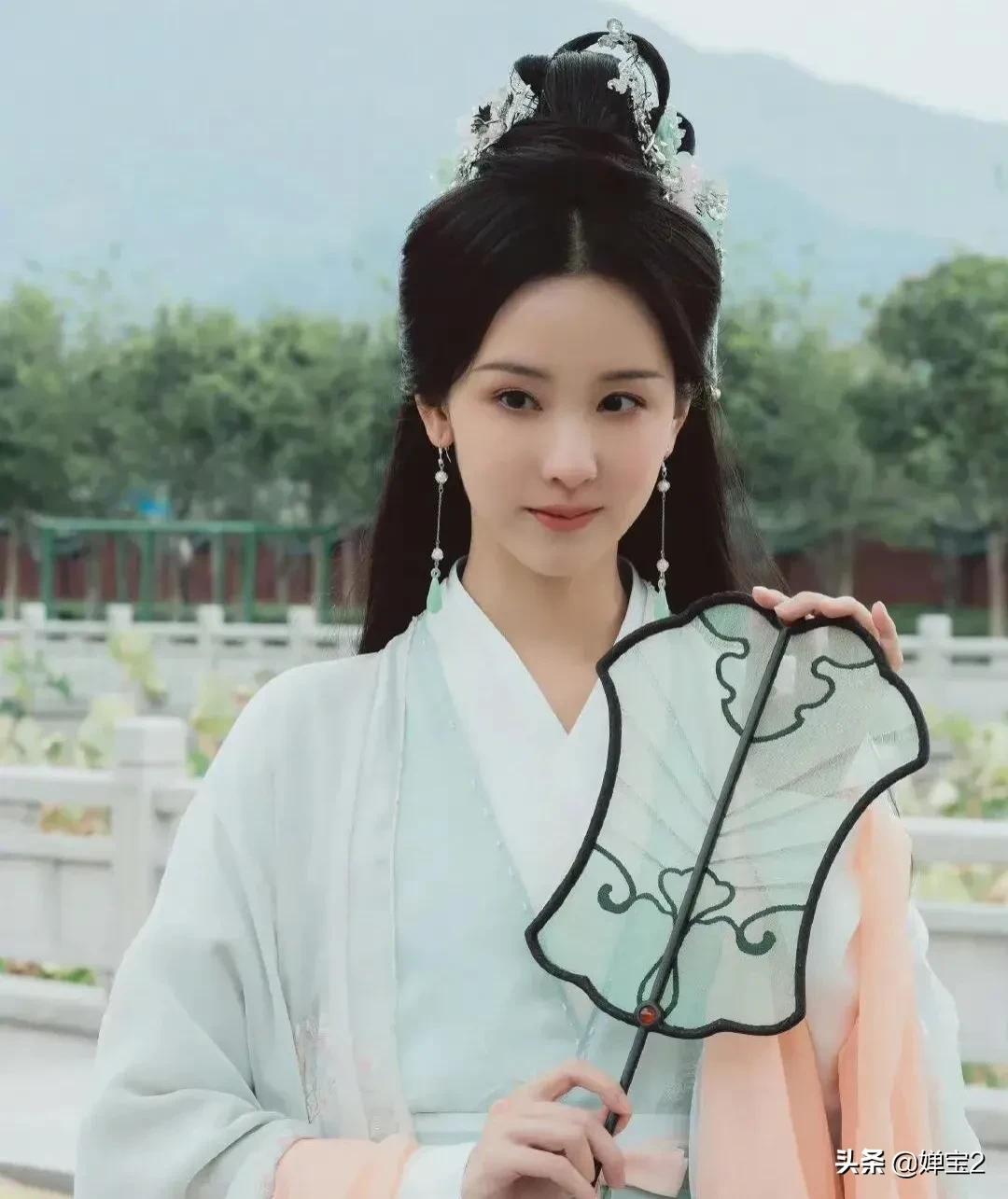 智慧与美貌并存—古装美人—陈都灵