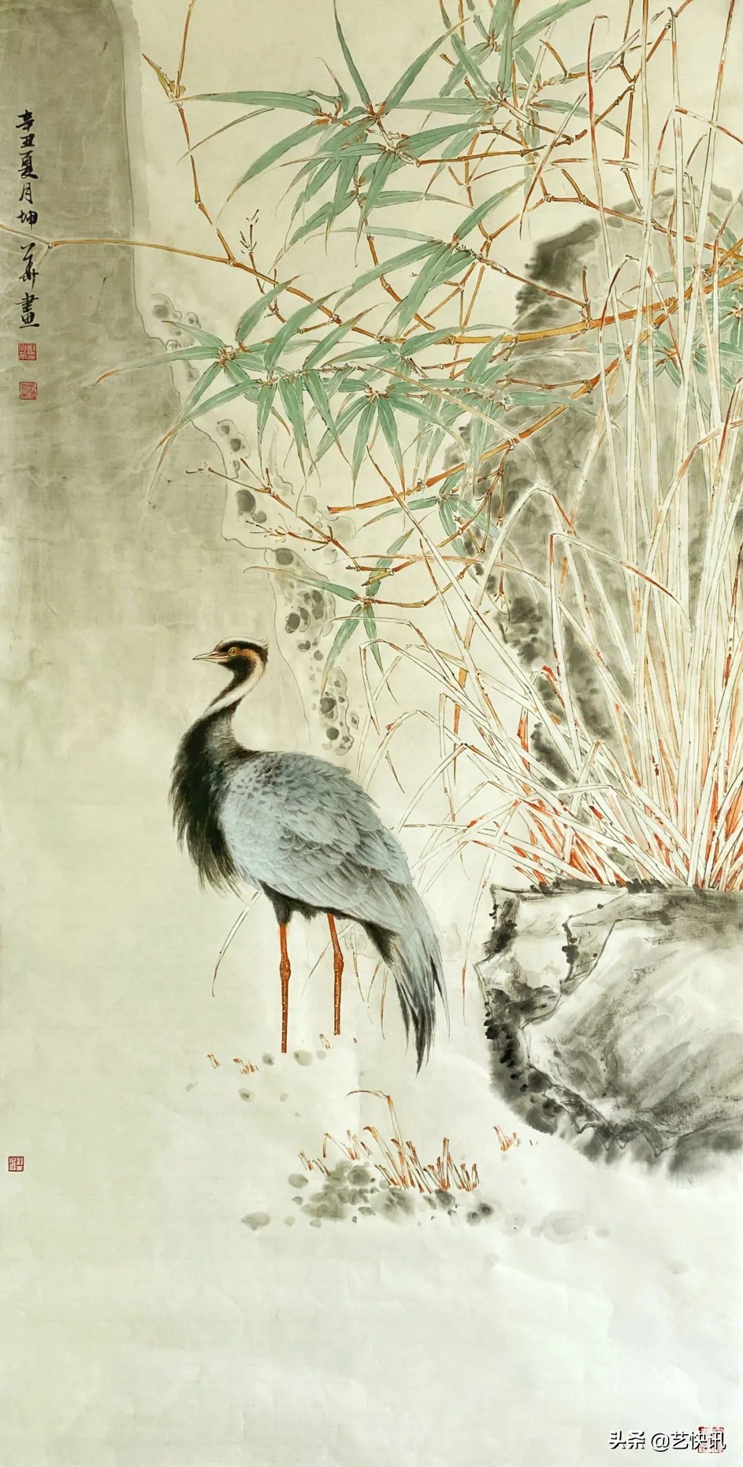 自强不息 · 德立坤华 | 郑坤华-工笔花鸟赏析