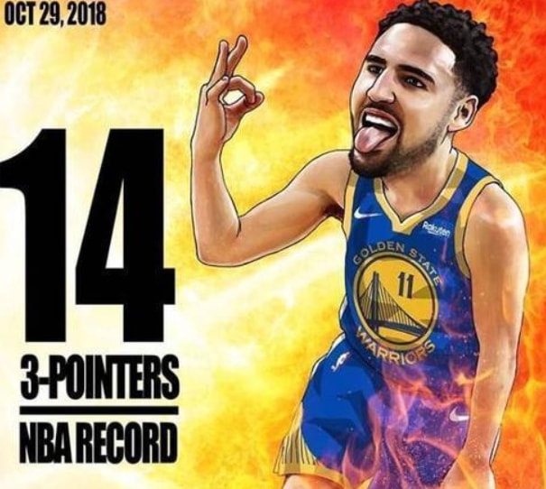 nba三分球记录(NBA八大三分纪录：库里只差15记三分，将超越雷阿伦成历史三分王