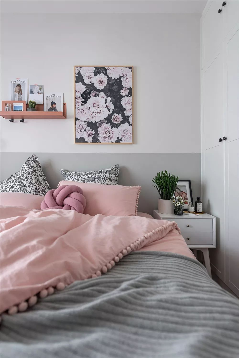 70㎡轻奢北欧风，舒适的色彩搭配，营造简约而又精致的复古气息