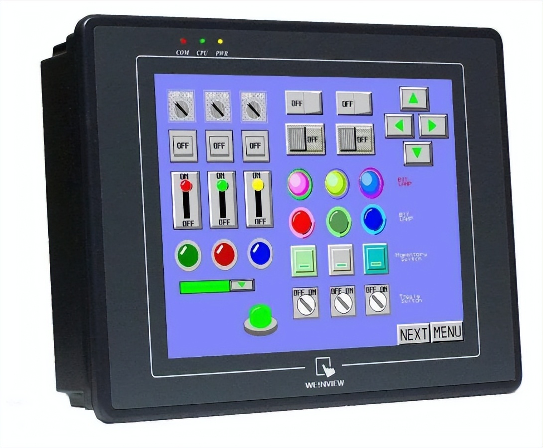 经济型EtherCAT运动控制器四ModbusRTU或ModbusTcp与触摸屏通讯