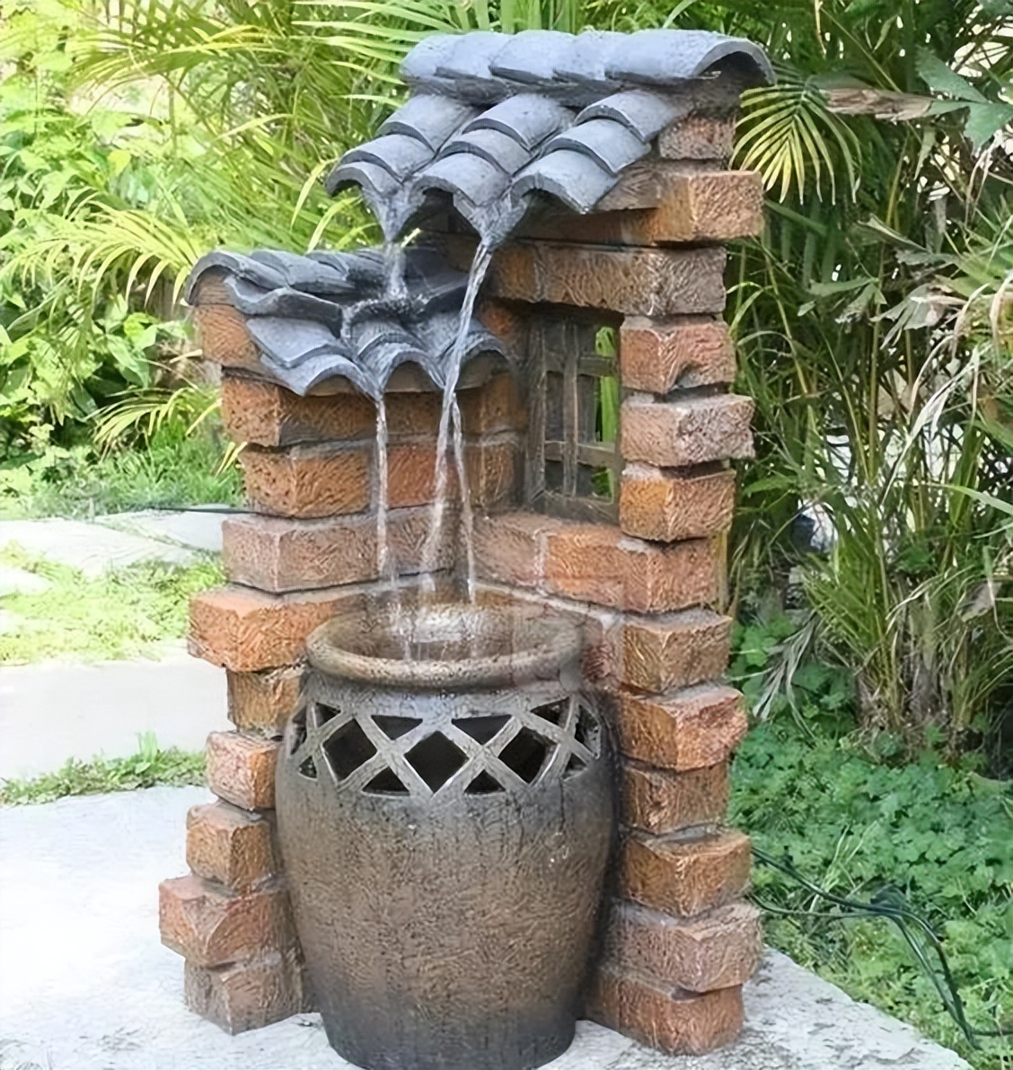 乡村创意景观墙设计