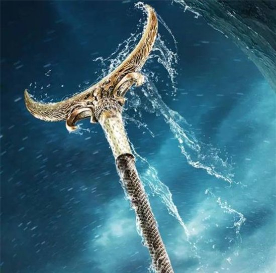 降妖宝杖也叫梭罗宝仗,在西游记中它是沙悟净的武器