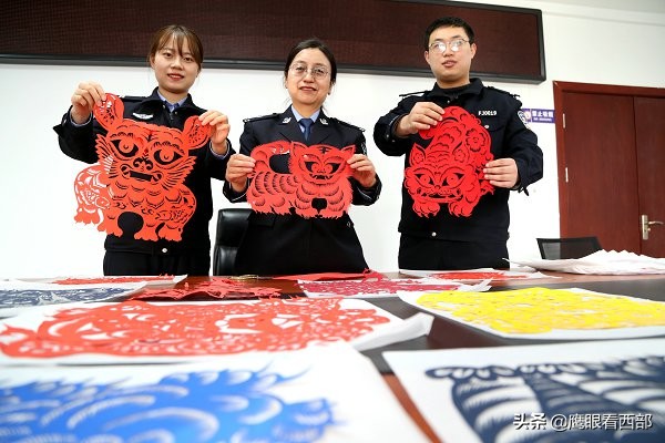 「摄影报道」甘肃平凉：传承非遗文化“生肖剪纸”迎新年