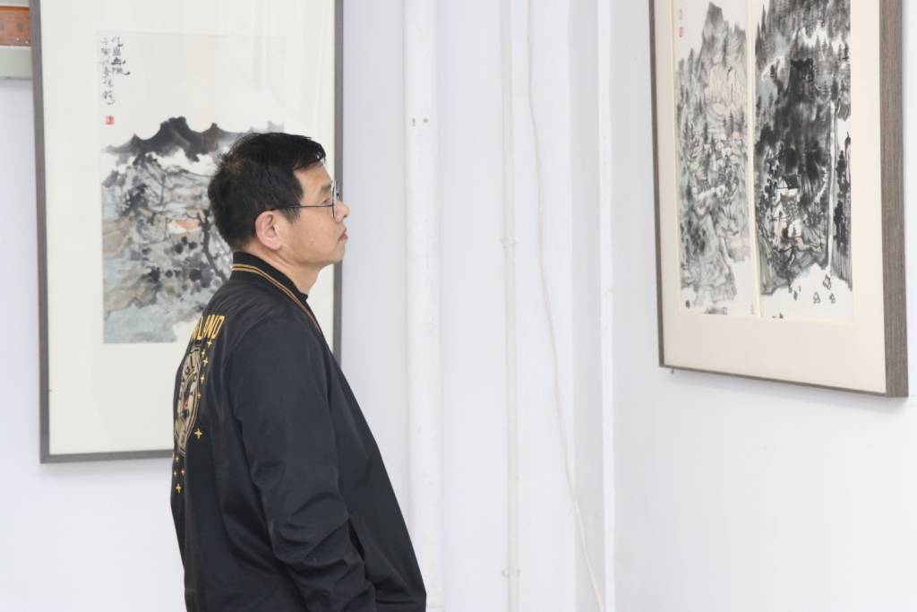 “独步行锋——孙腾水墨作品展”正式亮相北京万象美术馆