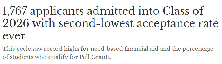 2026届美国大学录取“战况”如何？