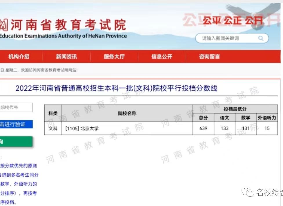 录取分数线排名2021最新排名（录取分数排行）