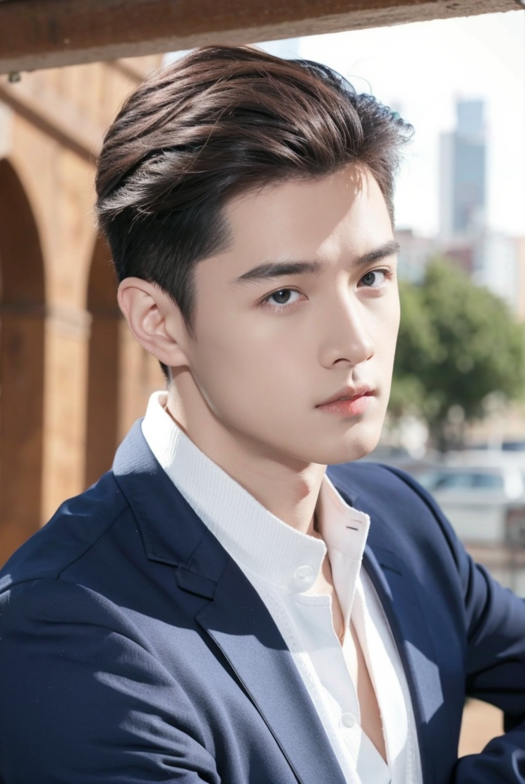 最帅男神照片大全(惊艳帅哥写真,帅气美男子人像写真艺术照)