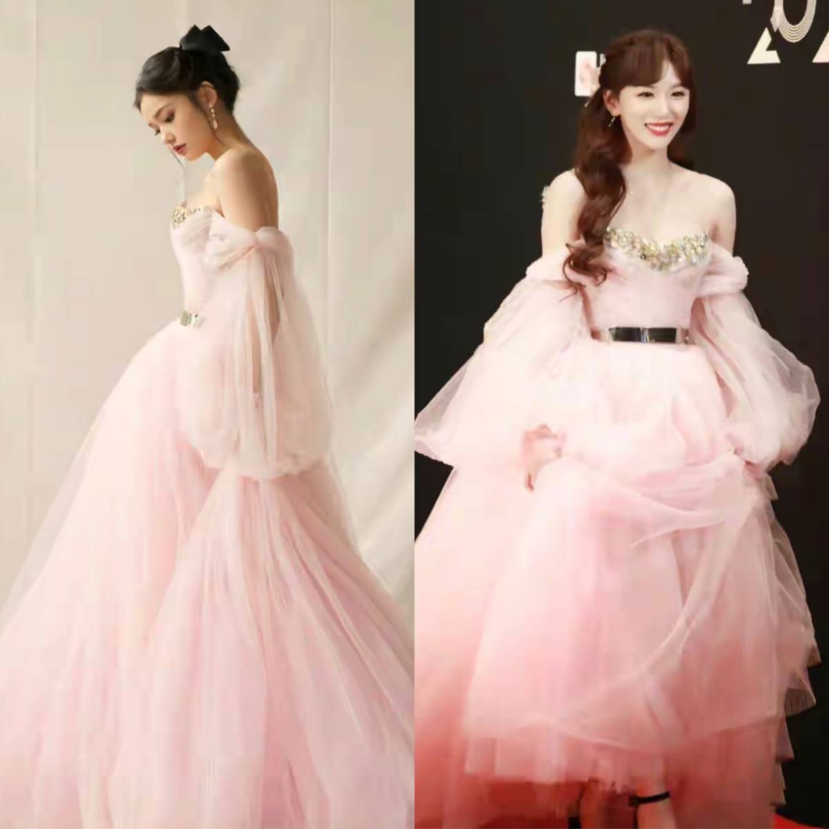 女明星撞衫太尴尬，一对比就出分晓，好气质还是比高颜值更重要