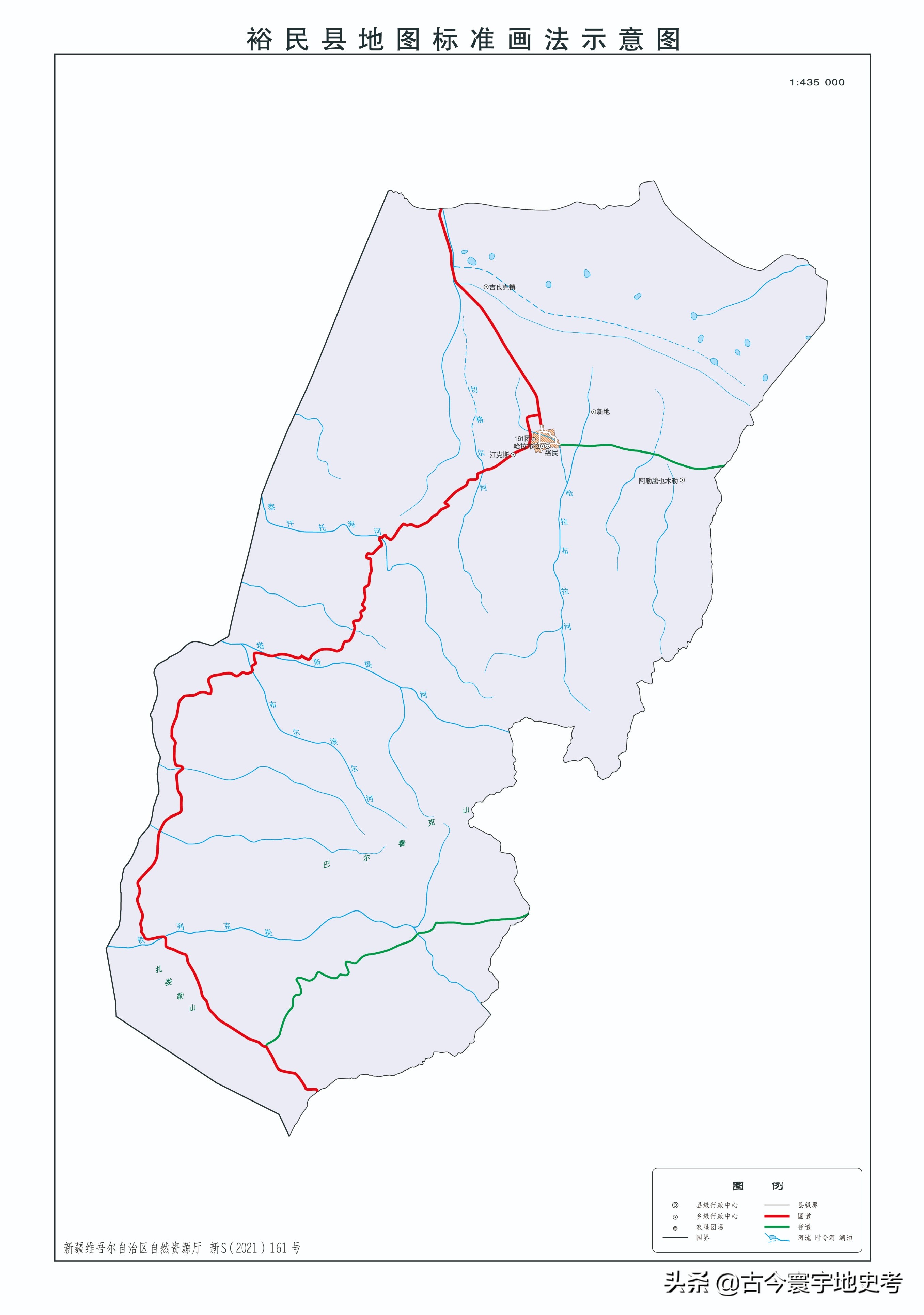 新疆维吾尔自治区各地市州、县地图