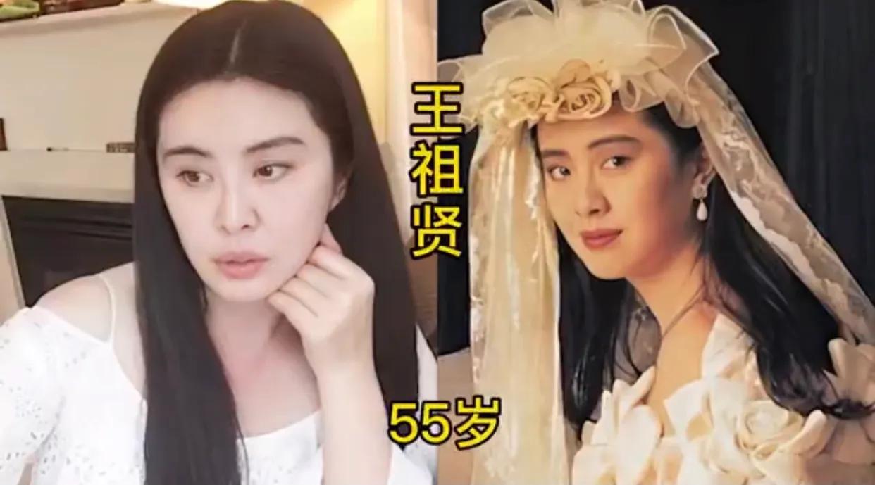 6位港星女神的婚纱照对比，52岁的她神采依旧