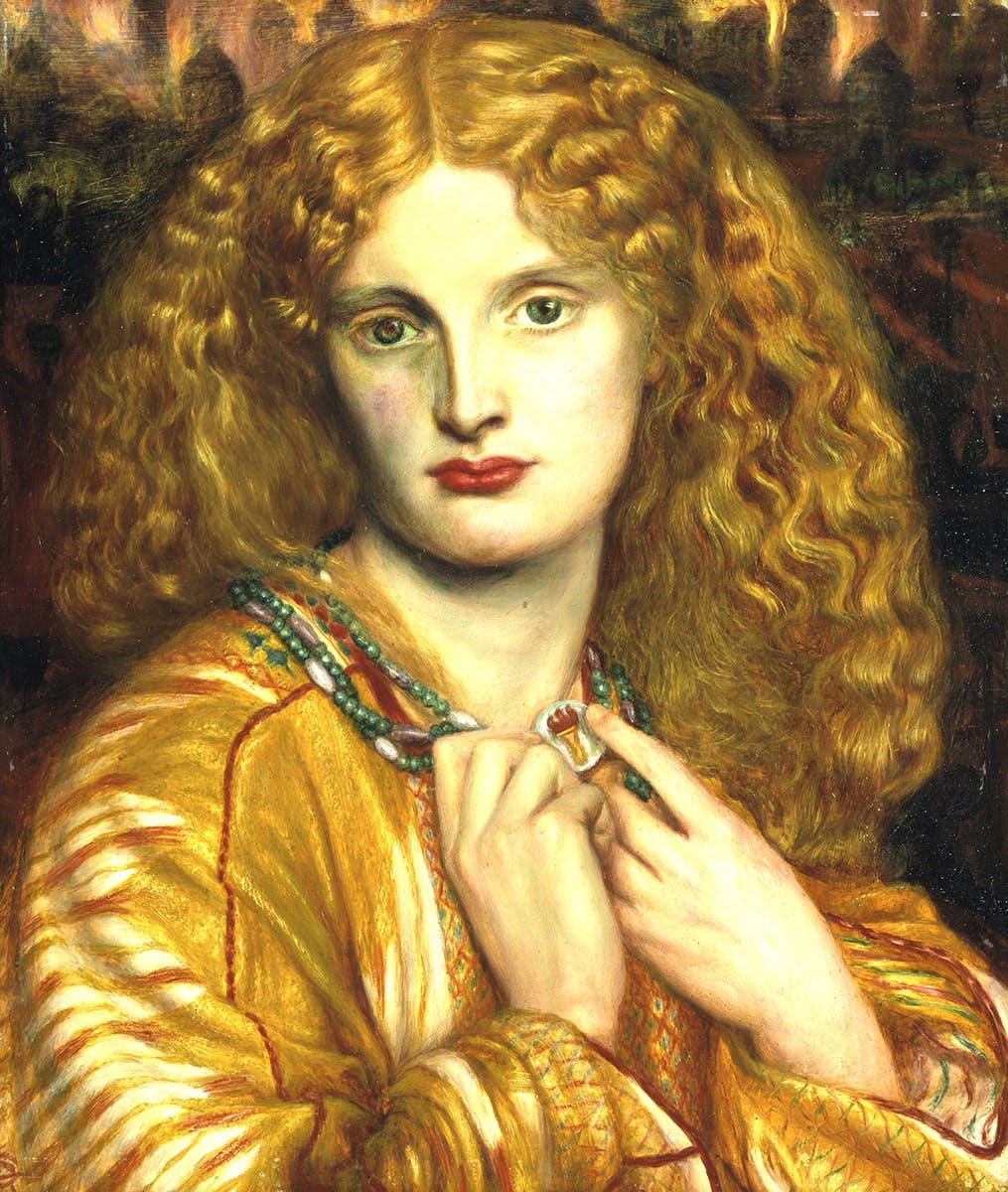 按荷马《伊利亚特》记载,战争的第十年,当帕里斯与海伦的丈夫商定单挑