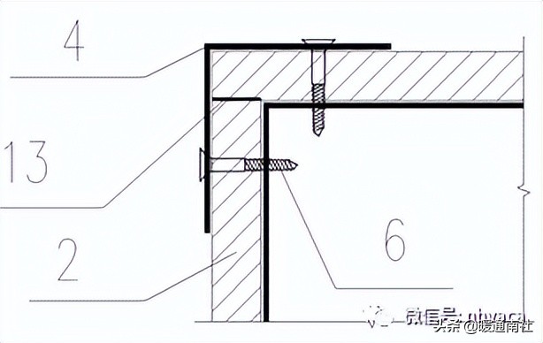 超大防火板风管施工工法