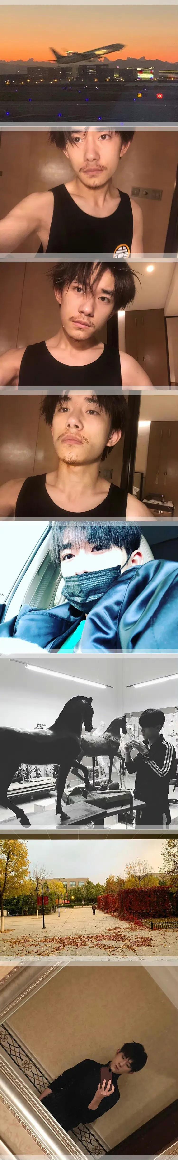 有人说长大就是爱上不同时期的易烊千玺