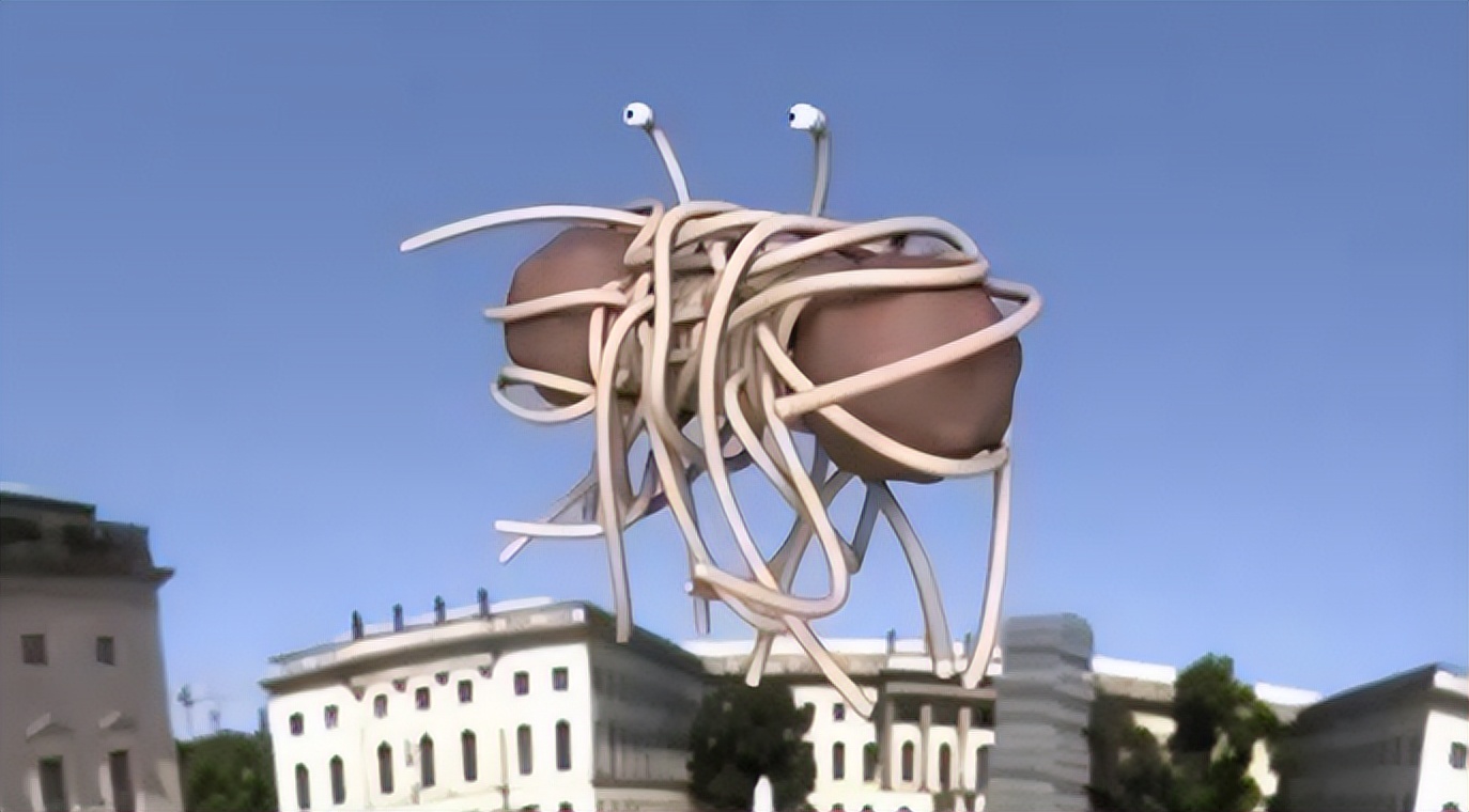 飞天面条神教 飞天面条神教证书-世界十大之最