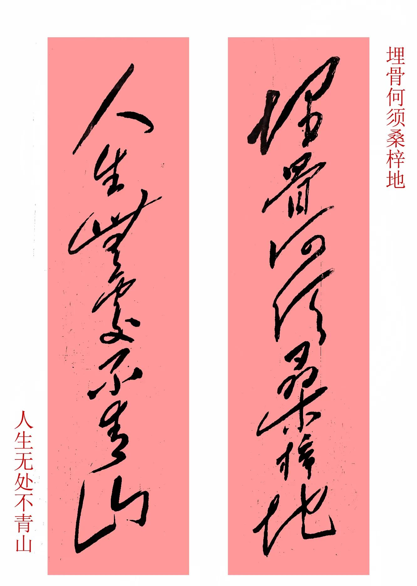 伟人名言与毛体书法完美组合，力透纸背、气势磅礴