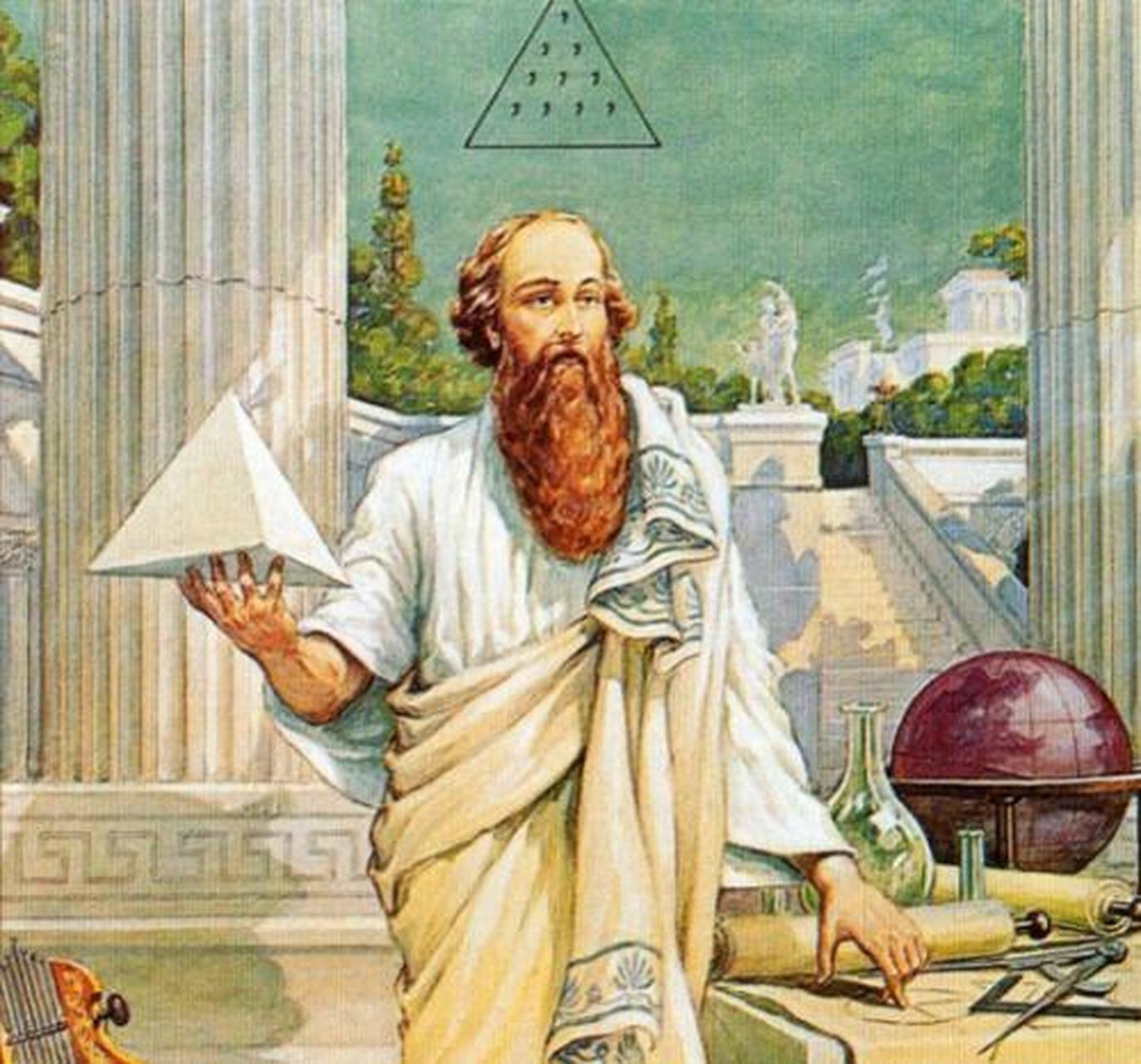 古希腊数学的发展始于毕达哥拉斯学派,他们致力于研究数的性质和关系