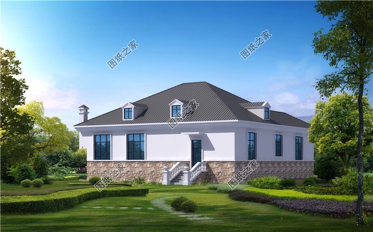 不仅好看还实用的坡屋顶别墅，解锁农村建房新姿势